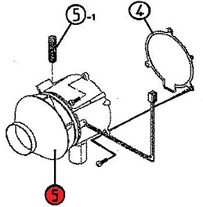 5) Motor assembly